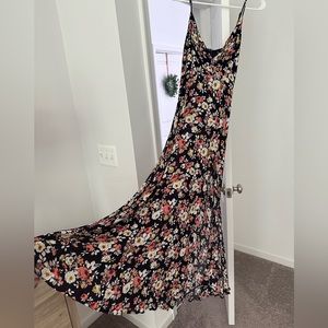 Lulus spaghetti strap floral dress